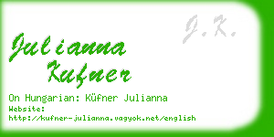 julianna kufner business card